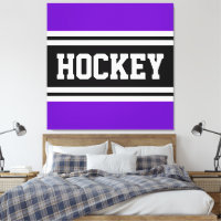 HOCKEY Atlético Morado Blanco Rayas de Carreras