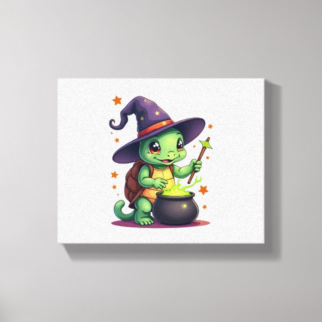 Lienzo Hocus Shellcus Turtle (Anverso)