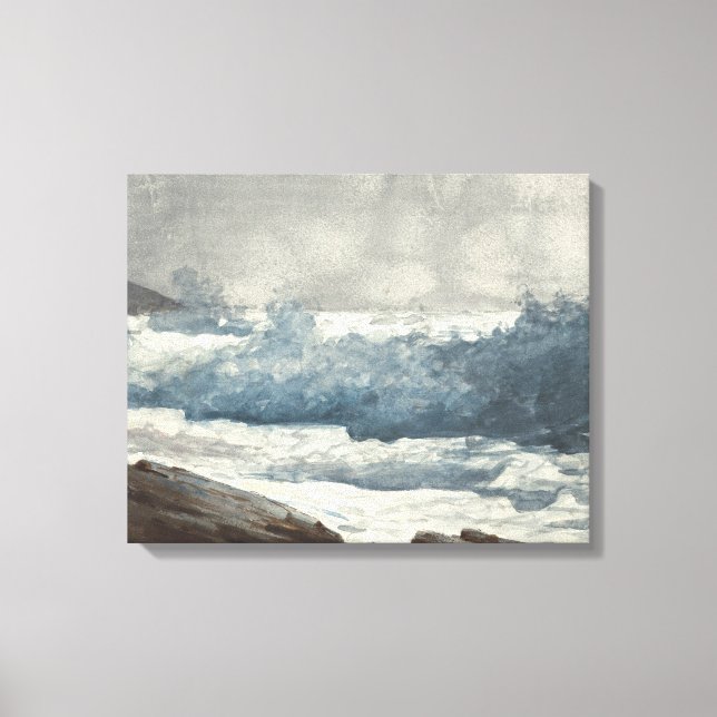 Lienzo Hogar Winslow - Cuello de Prout, Rompedores (Anverso)