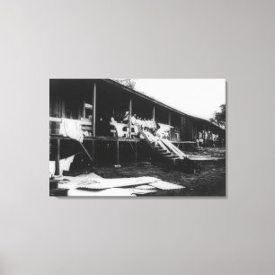 Lienzo Hogares japoneses en la fotografía de Hawaii