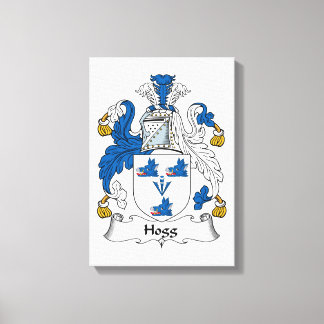 Lienzo Hogg Family Crest