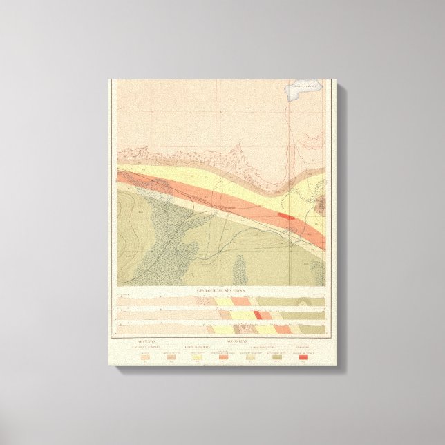 Lienzo Hoja de Geología Detallada XV (Anverso)