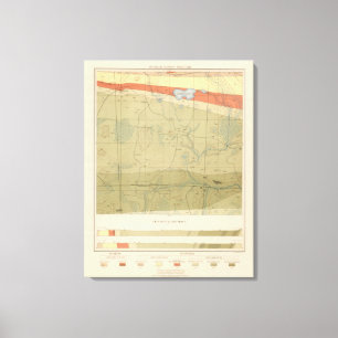 Lienzo Hoja de Geología Detallada XXII