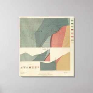 Lienzo Hoja del distrito de mina de Lenado