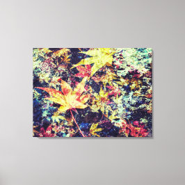 Lienzo Hojas caídas