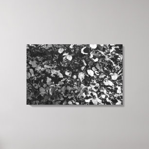 Lienzo Hojas soleadas