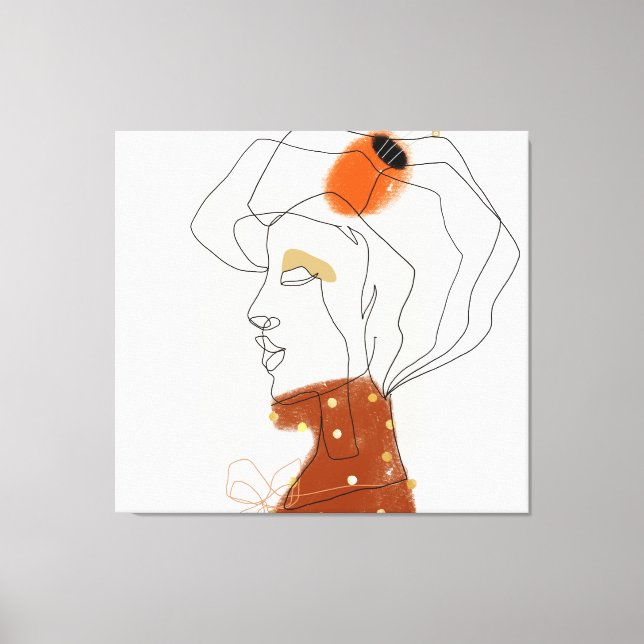 Lienzo Hojas Tropicales, Diseño De Patrones Sin Marea. (Anverso)