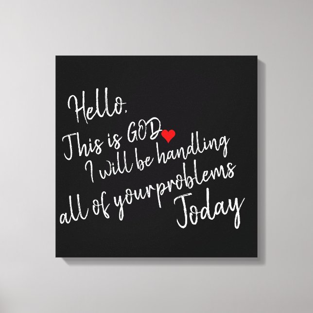 Lienzo Hola (Anverso)