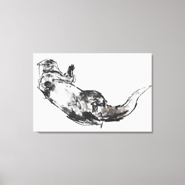 Lienzo Hola (Anverso)