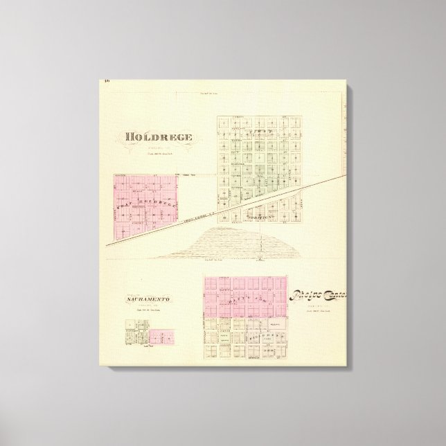 Lienzo Holdrege, Nebraska (Anverso)