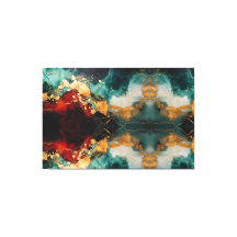 Holiday Glow Wrapped Canvas Premium Elegance 