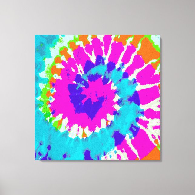 Lienzo holiES - Estilo de batik de espiral de energía (Anverso)