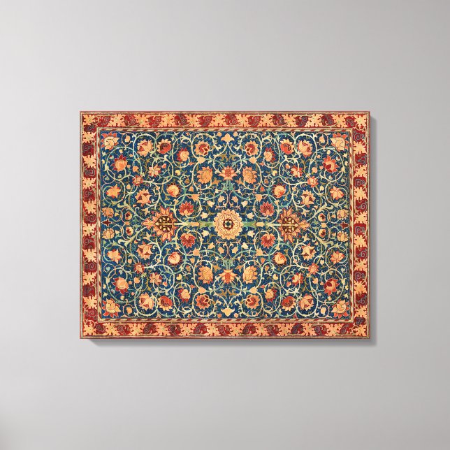 Lienzo Holland Park Design (por William Morris) (Anverso)