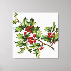 Lienzo HollyBerries 002