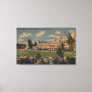 Lienzo Hollywood, FL - desfile del cadete en la academia