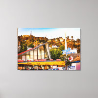 HOLLYWOOD HODGEPODGE Canvas Art