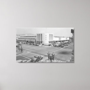 Lienzo Hollywood, opinión de CA de la ciudad de radio y