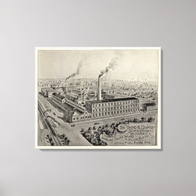 Lienzo Holmes & Edwards Silver Co (Anverso)