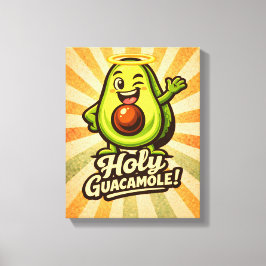 Lienzo Holy Guacamole - Guac Pack - Foodie Fiends