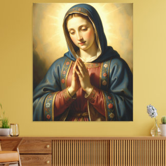 Lienzo Holy Mother of God – Divine Love & Protection