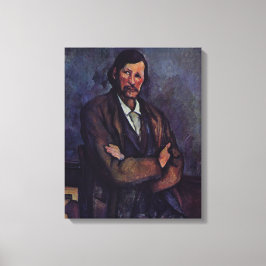 Lienzo Hombre con brazos cruzados - Paul Cezanne - c1866
