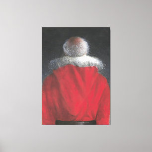 Lienzo Hombre en capa roja