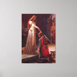 Lienzo Homenaje de Edmund Blair Leighton