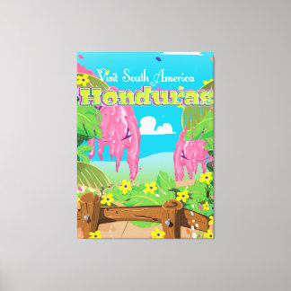 Lienzo honduras Personalizado Viaje impreso.