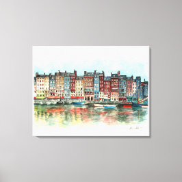 Lienzo Honfleur