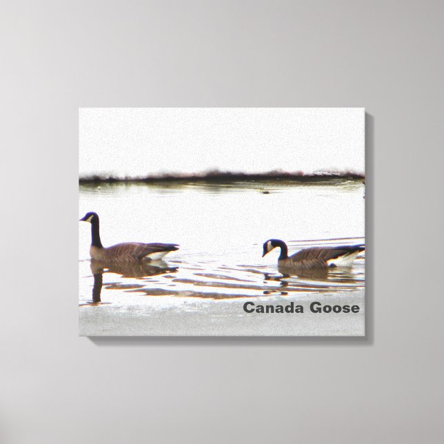 Lienzo Honkers - Canadá Geese (Anverso)