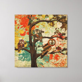 Lienzo Hoot Treetop Canvas