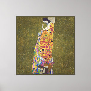 Lienzo Hope, Gustav Klimt Poster