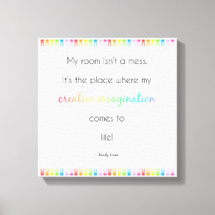 Lienzo ¡Hora de colorear!