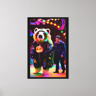 Lienzo Hora del Partido Comunista de Halloween - Ken Gage