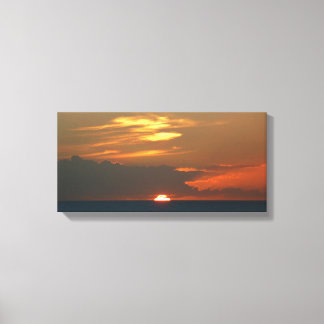 Lienzo Horizon Sunset Colorous Seascape Photography