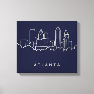Lienzo Horizonte de Atlanta