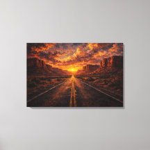 Horizonte del Desierto: La Carretera Dorada