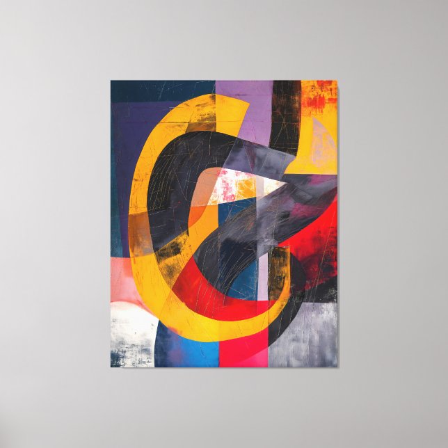 Lienzo Horizonte entrelazado (Anverso)