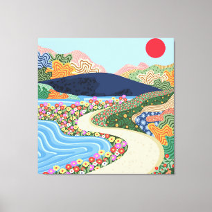 Lienzo Horizonte relajante