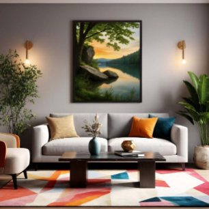 Lienzo Horizonte Sereno