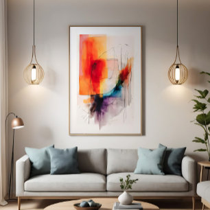 Lienzo Horizontes Ardientes