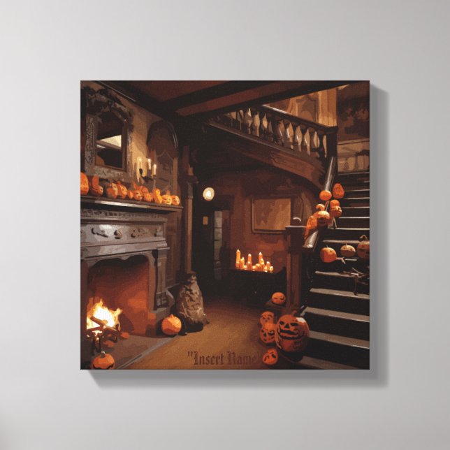 Lienzo Horizontes embrujados (Anverso)