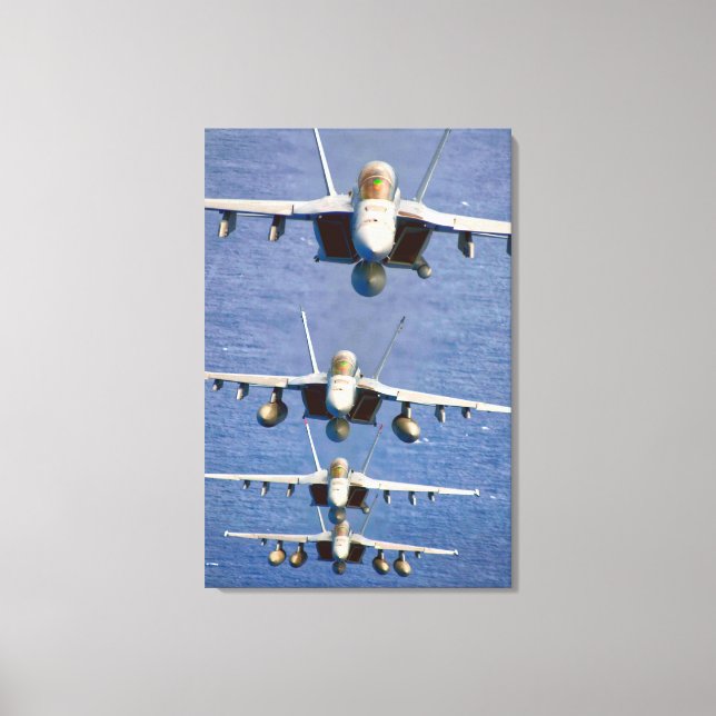 Lienzo HORNET SUPER F/A-18F 24x36 (Anverso)