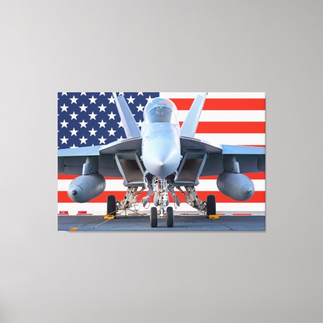 Lienzo HORNET SUPER F/A-18F 32x48 (Anverso)