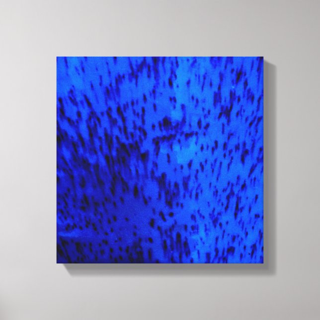 Lienzo Horno de tierra azul de cobalto (Anverso)
