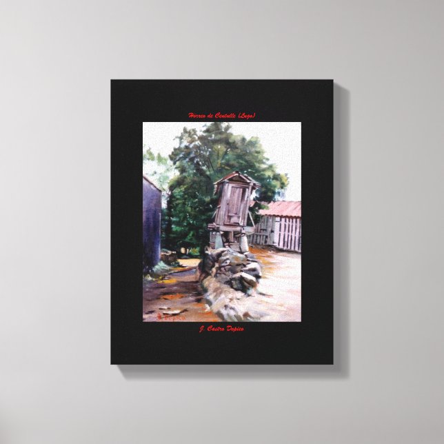 Lienzo Hórreo de Centulle (Lugo) (Anverso)