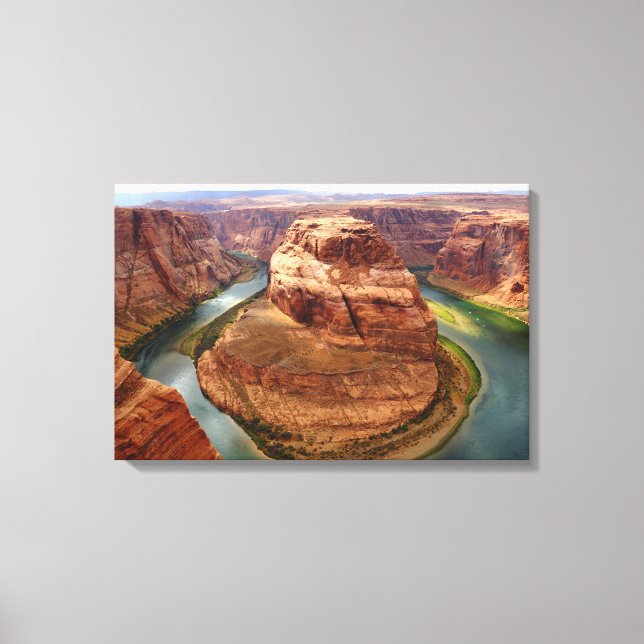 Lienzo Horseshoe curvatura (Anverso)