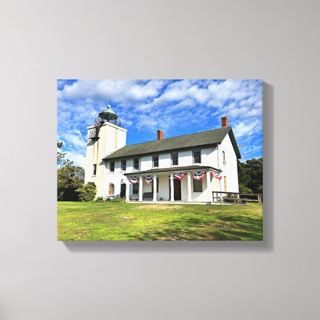 Lienzo Horton Point Lighthouse New York Envolvente (Anverso)