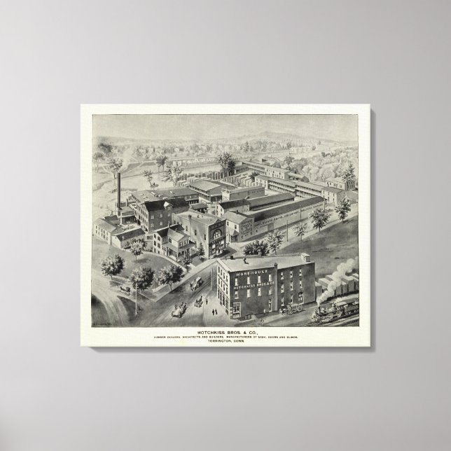 Lienzo Hotchkiss Bros & Co (Anverso)