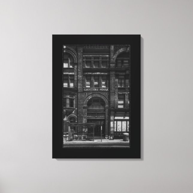 Lienzo Hotel Gladstone No 3 con borde (Anverso)